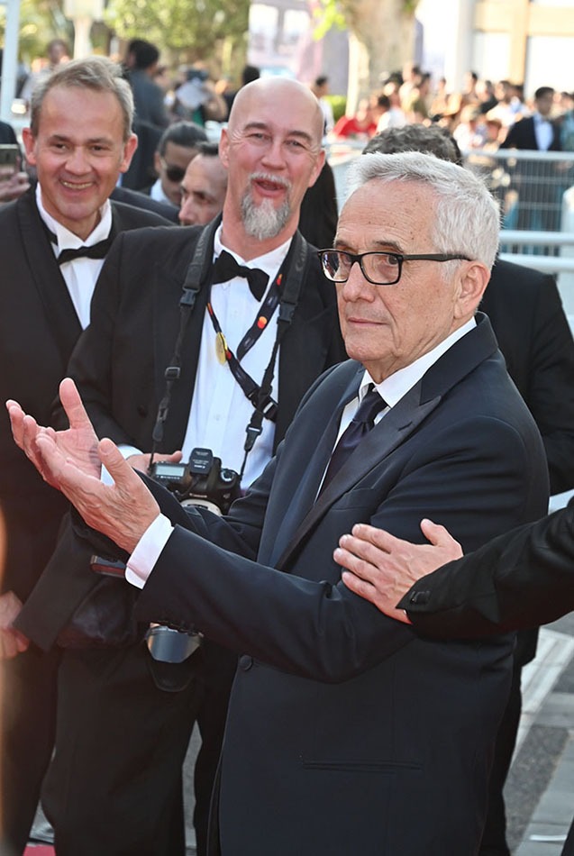 Marco Bellocchio a "Le Diable au Corps" et du gel hydroalcoolique plein les mains