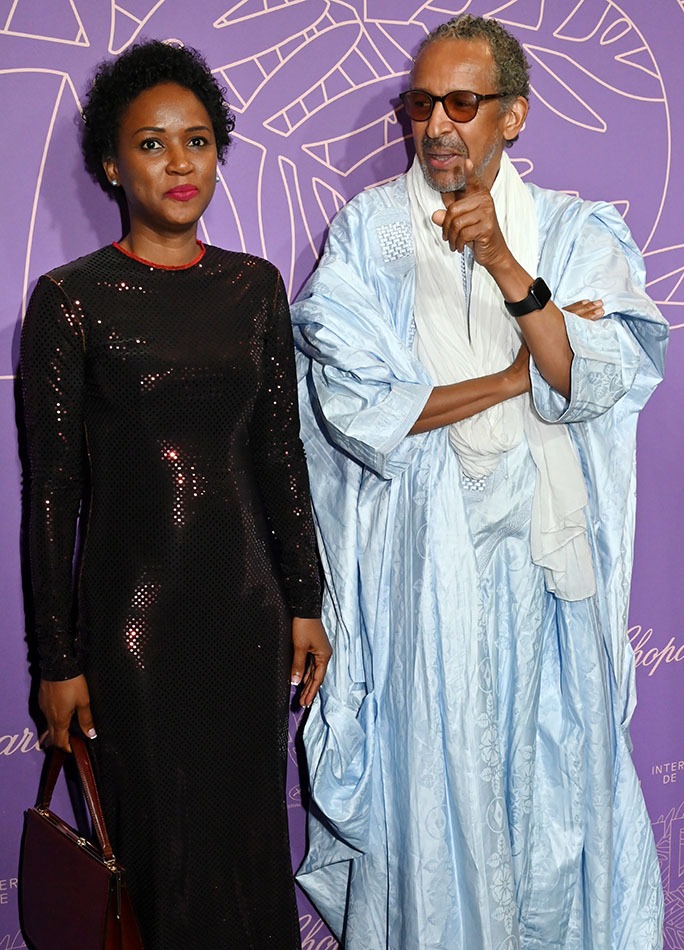 Abderrahmane Sissako à , Kessen Sissako L'asiate c'est le vrai Dalai Lama l'autre est un fake !