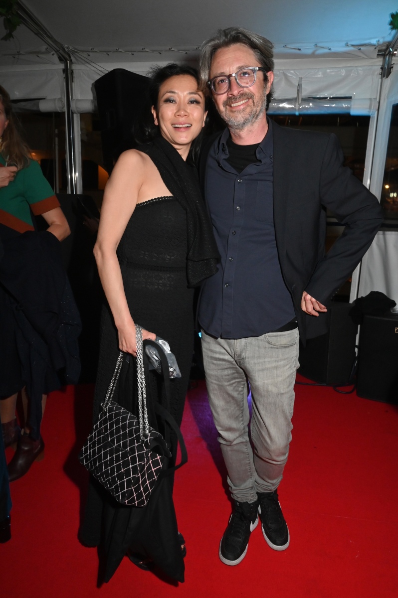 ROMA ELSTICA PARTY Malika Lambert and Laurent Lafon attendent les quarts d'heures américains