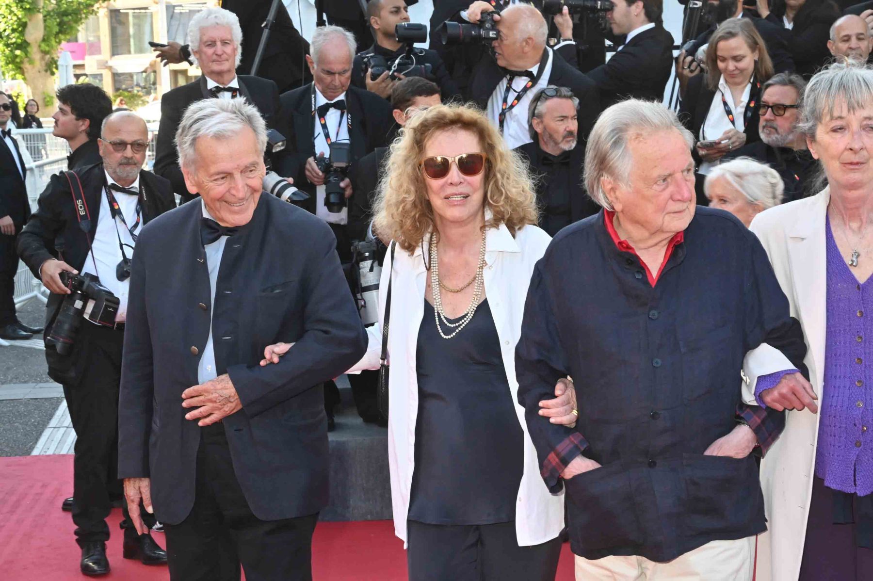 Costa Gavras et le bourlingueur Regis de bray