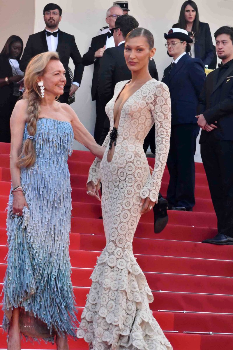 Caroline Scheufele, Grimpe le red carpet avec Bella Hadid SVP !!