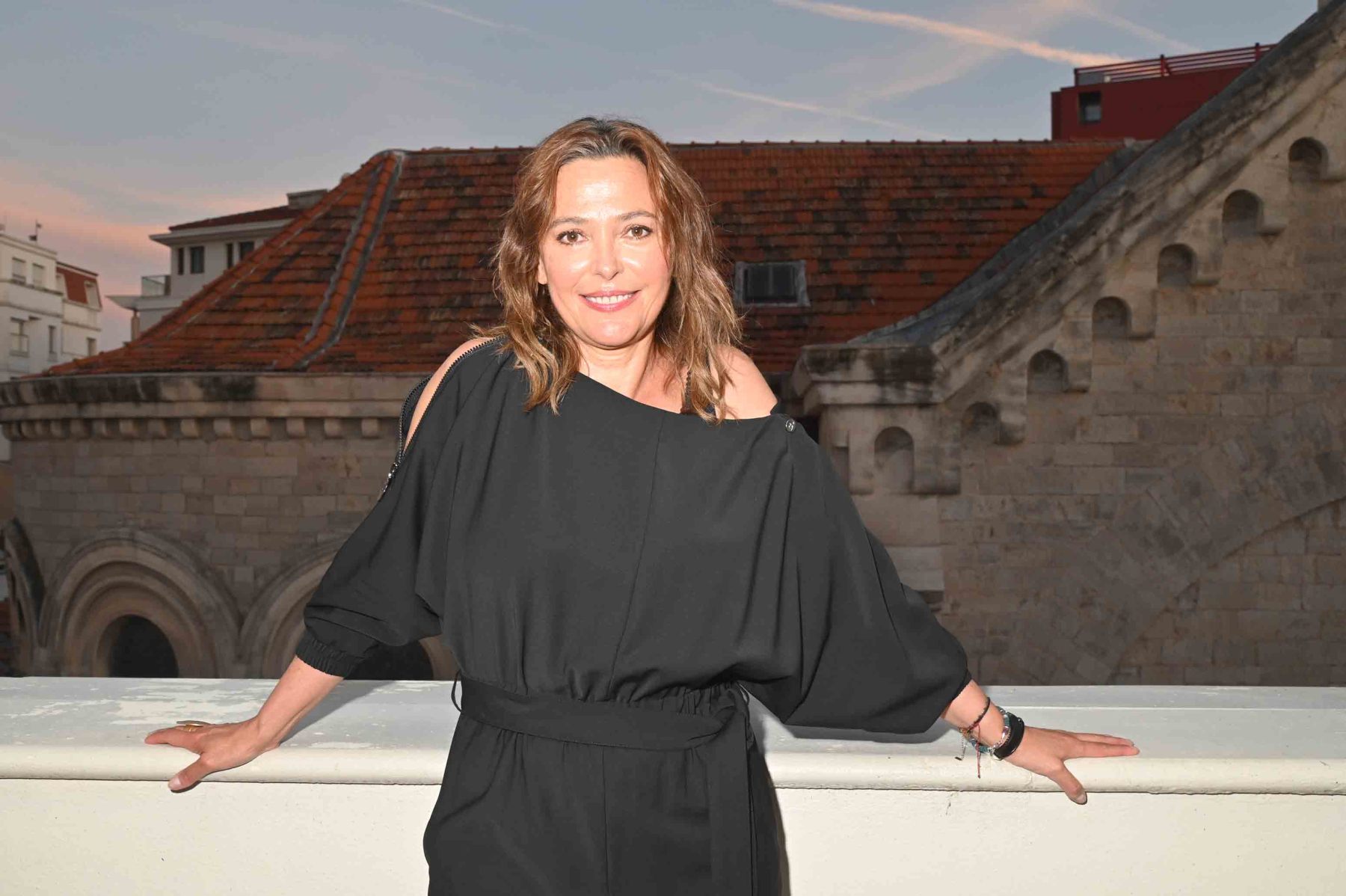 Au Roof Top de Five seas Sandrine Quétier donne un concert!