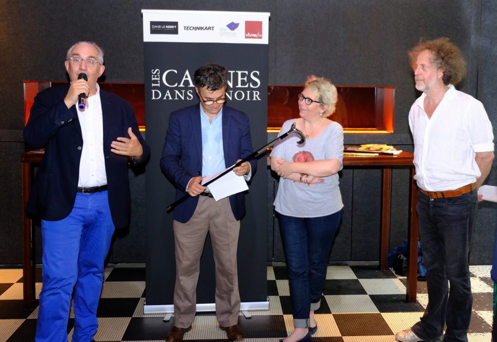 Alain Kruger pdt du jury , Edouard de Broglie, Marie Sauvion et Fabrice de Technikart
