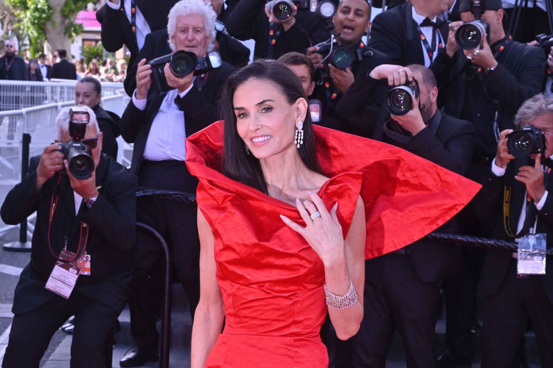Le Col au vent Demi Moore ne fait rien à moitié !