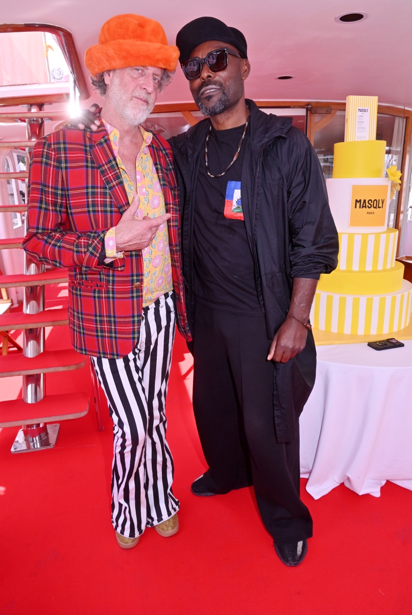 MASQLY PARTY Fabrice de Rohan Chabot et Jimmy Jean Louis: Qui se ressemble s'assemble