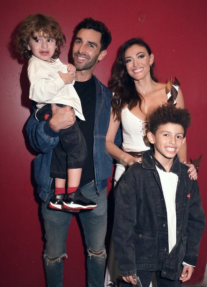 Rachel Legrain Trapani et sa petite famille