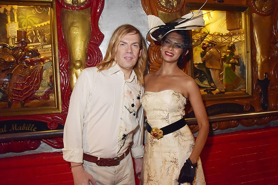 Christophe Guillarmé, Maksuda Akhter et son chapeau !