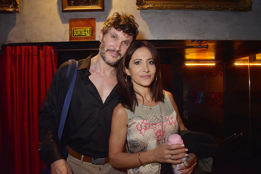 Fabienne Carat et son amoureux de peintre Werner Wilfred