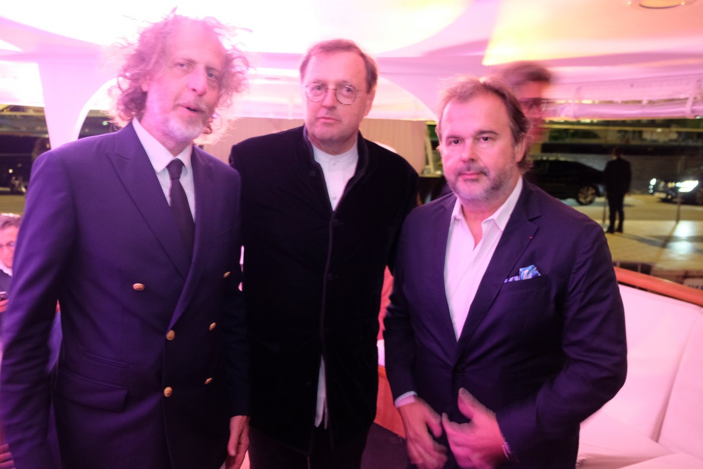 Fabrice de Technikart, Claude Hugot et Pierre Hermé