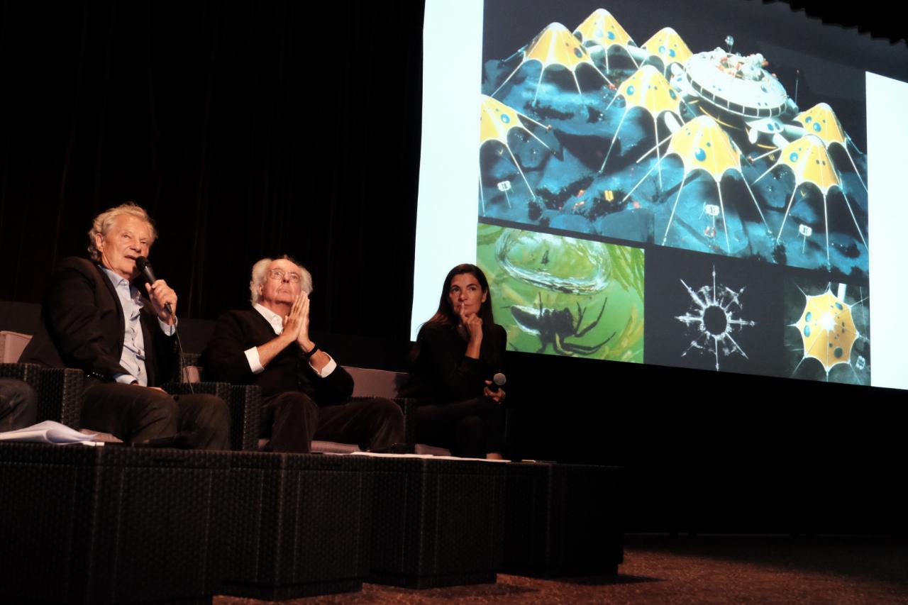 Jacques Rougerie nous parle de la civilisation des meriens et de son projet Sea Orbiter