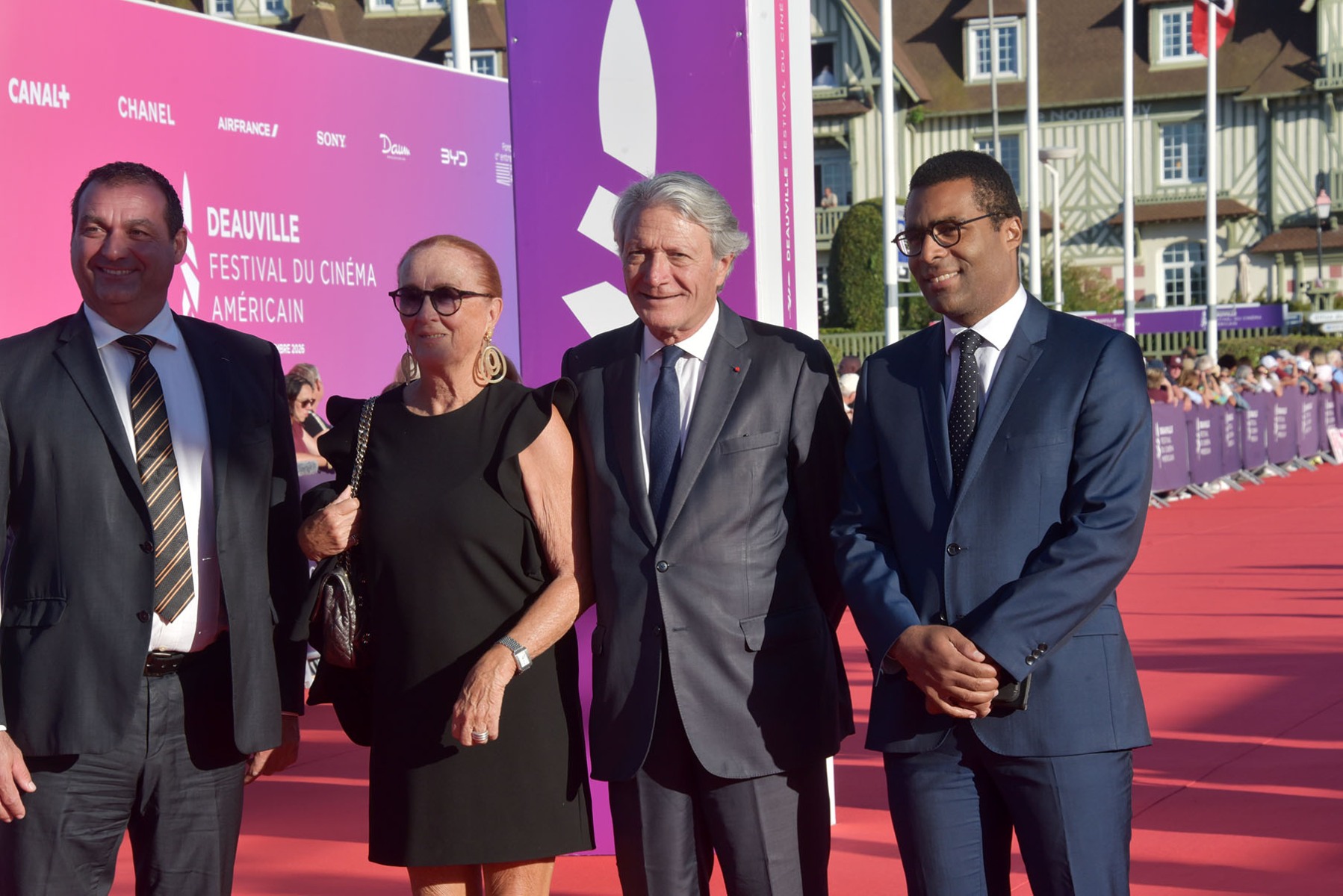 Closing Deauville: Mme et Monsieur Le maire Béatrice Augier, Philippe Augier