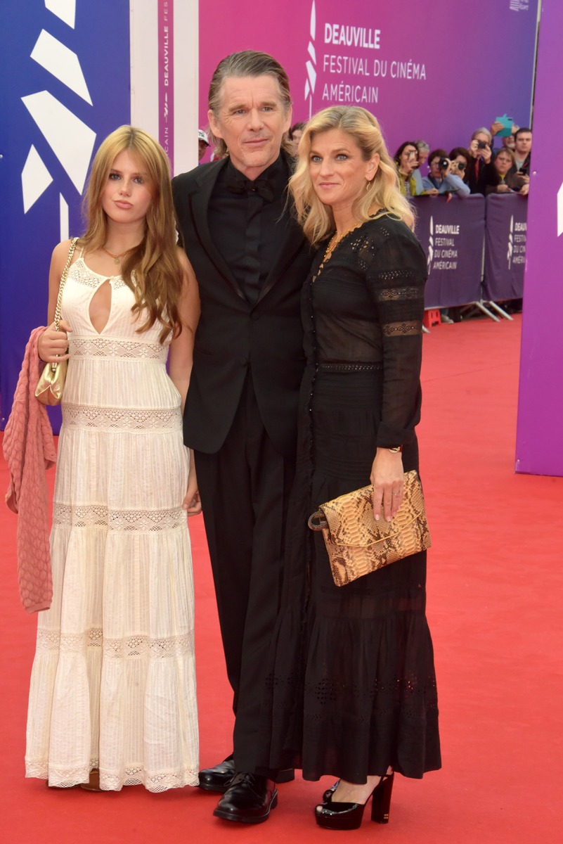 Ethan Hawke,Eest venu en famille avec fifille et Madame: Indiana Hawke et Ryan Hawke