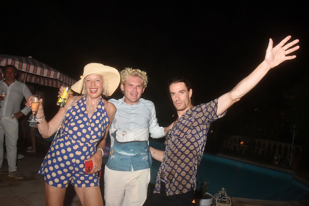 Ellen Von Unwerth, Max Ricker et Frederic Tröhler font la bringue
