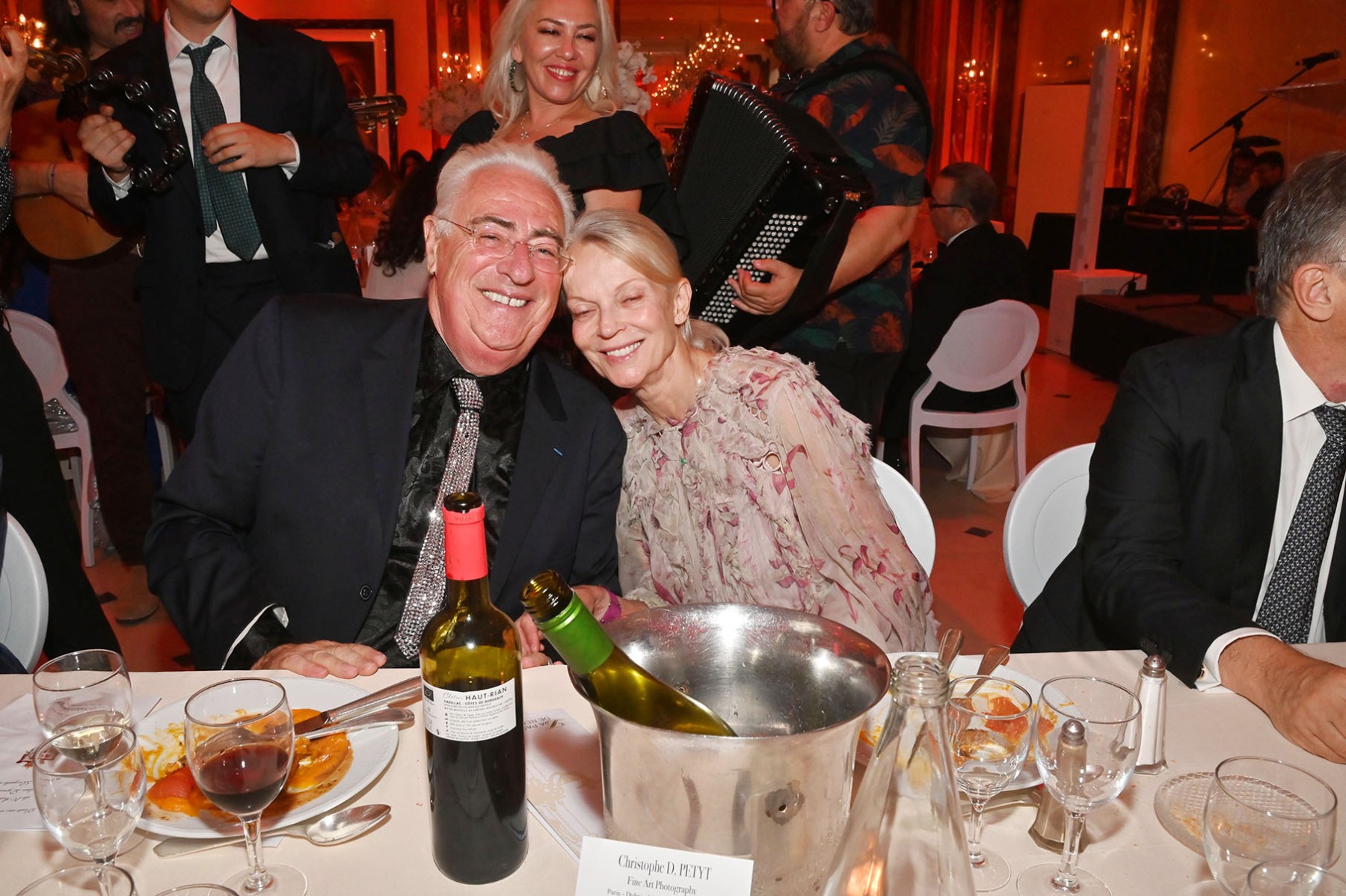 Jean Michel Aubrun et Helene de Yougoslavie un team de chouettes Copains