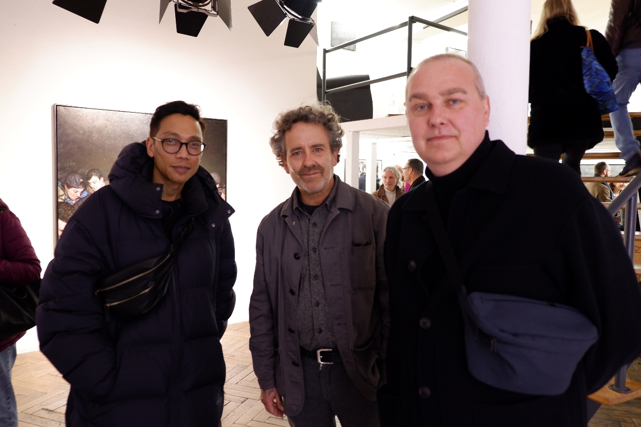 Christophe Desmoulins, Dan Witz et un ami