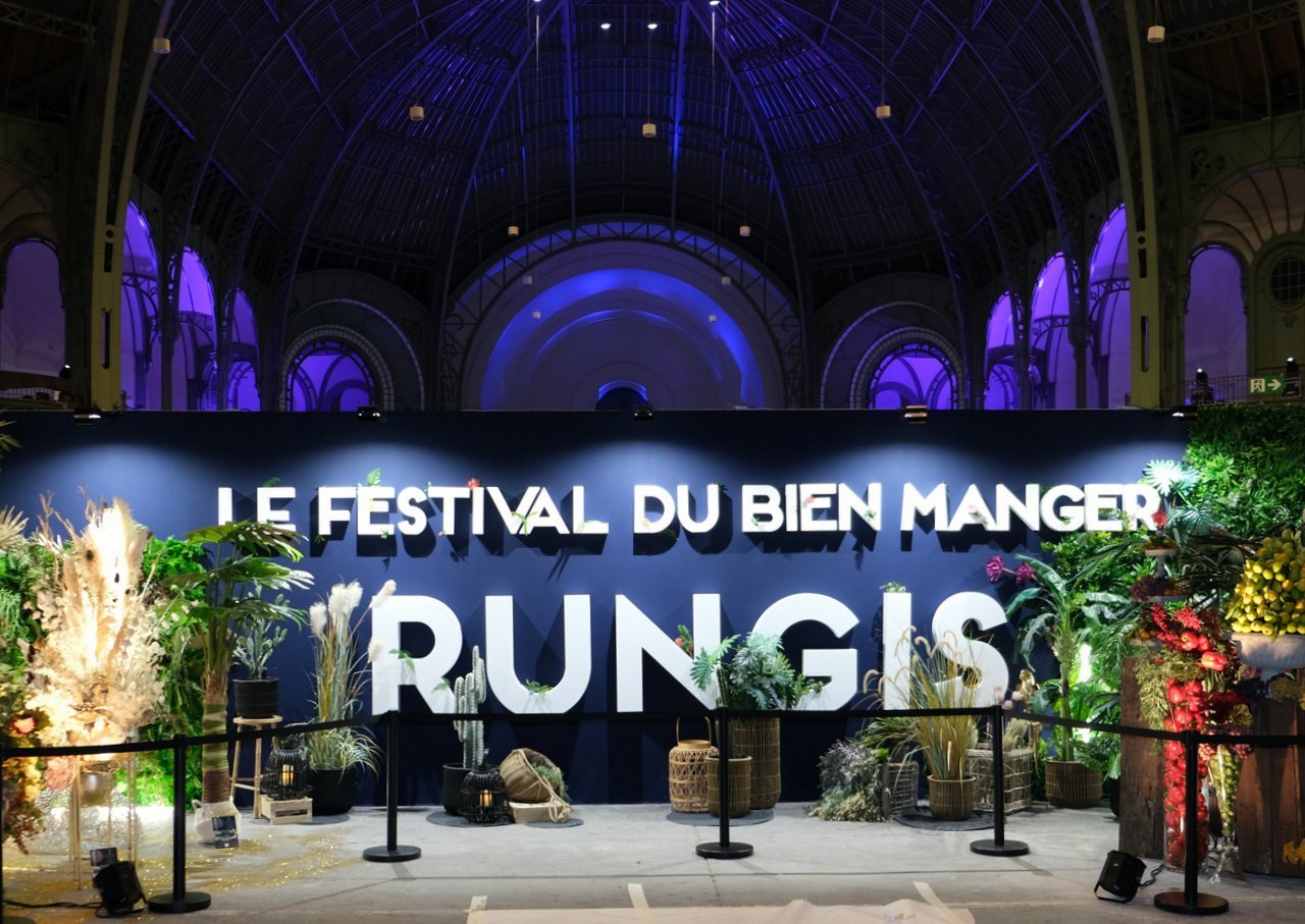 Rungis au Grand Palais, c 'est surtout bien Manger.