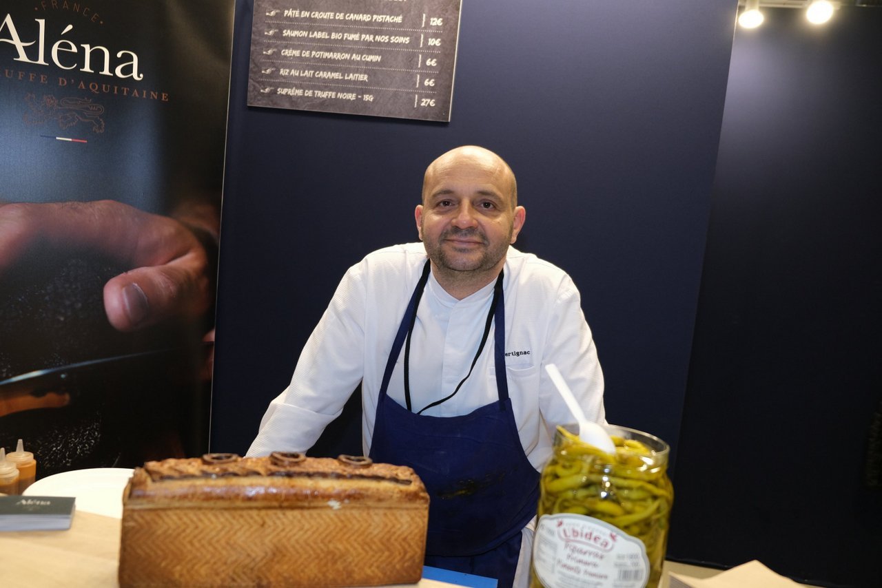 Le chef Stéphane Bertignac et son sublime pâté en croûte