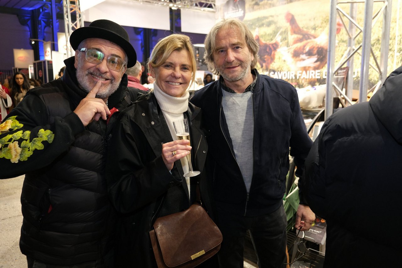 Jacky Jayet, Pascale Ricard et Jean Luc Poujauran maitre Boulanger.