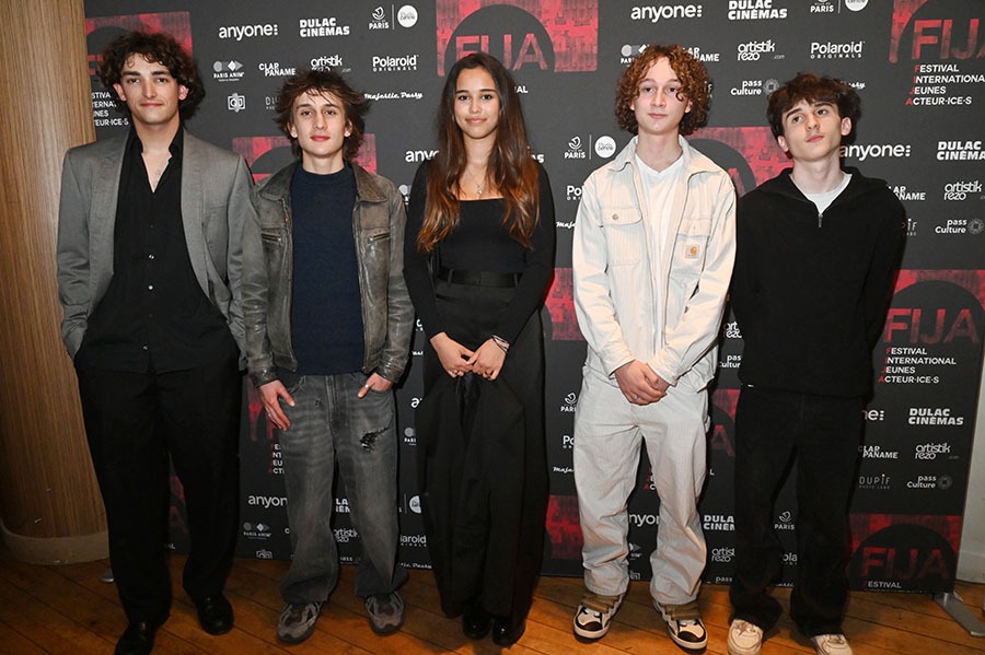 Le jury court metrage : Edgar Dias, Ferdinand Redouloux, Kahina Lespert Rolland, Gavril Dartevelle et Jules Benoiten mode usual suspects