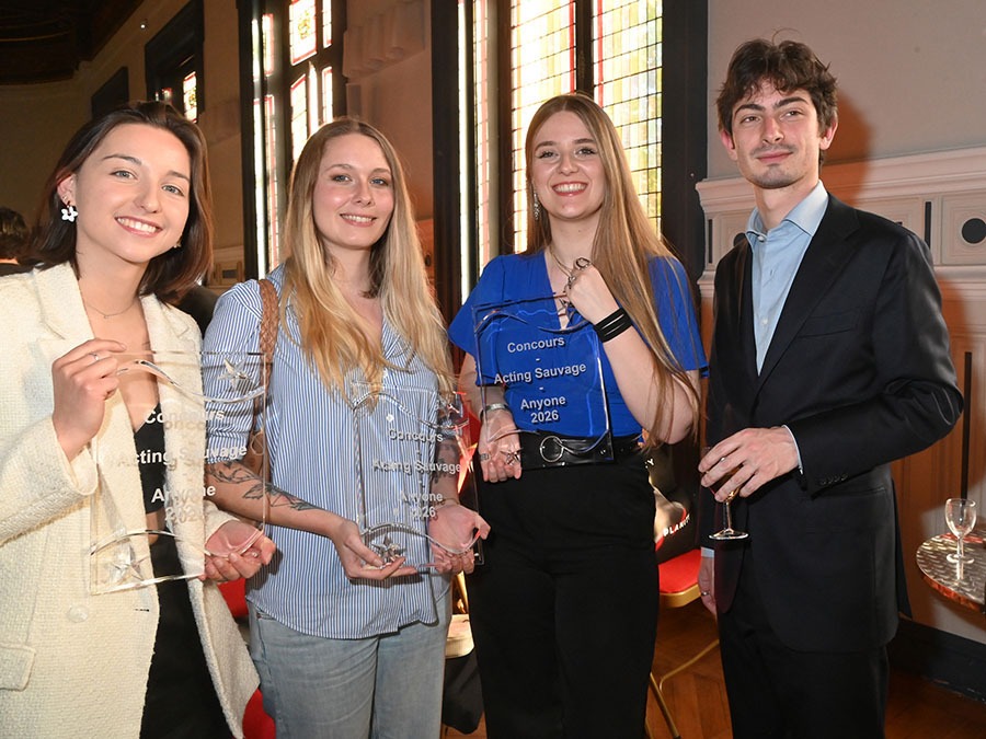 Voilà les FIJA 2026 « Wild Acting » actrices Camille Tamayo, Laura Bathelier, Enola Amblard parrainées par Theo Fernandez