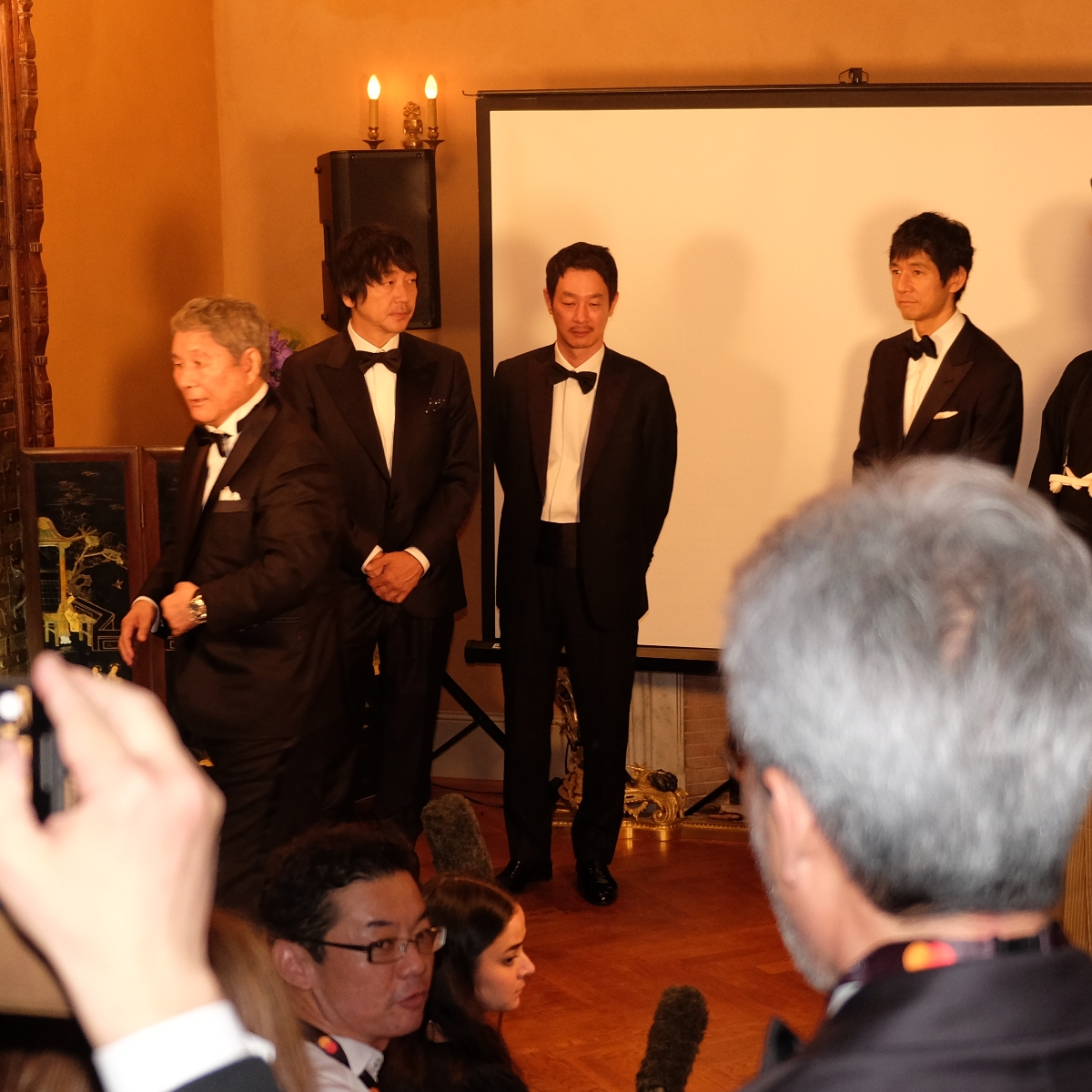 Le légendaire Takeshi Kitano a la Villa des Ministres pour son film Kubi