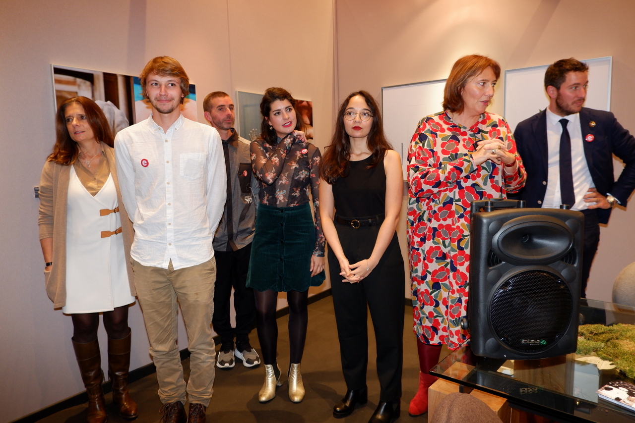 Les finalistes du Young Talents  Fotofever price Martin , Clothilde et Lina