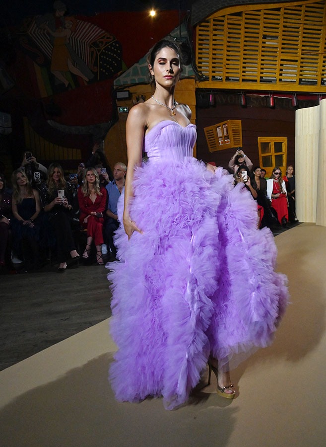 lena Faliezen mode violette imperiale