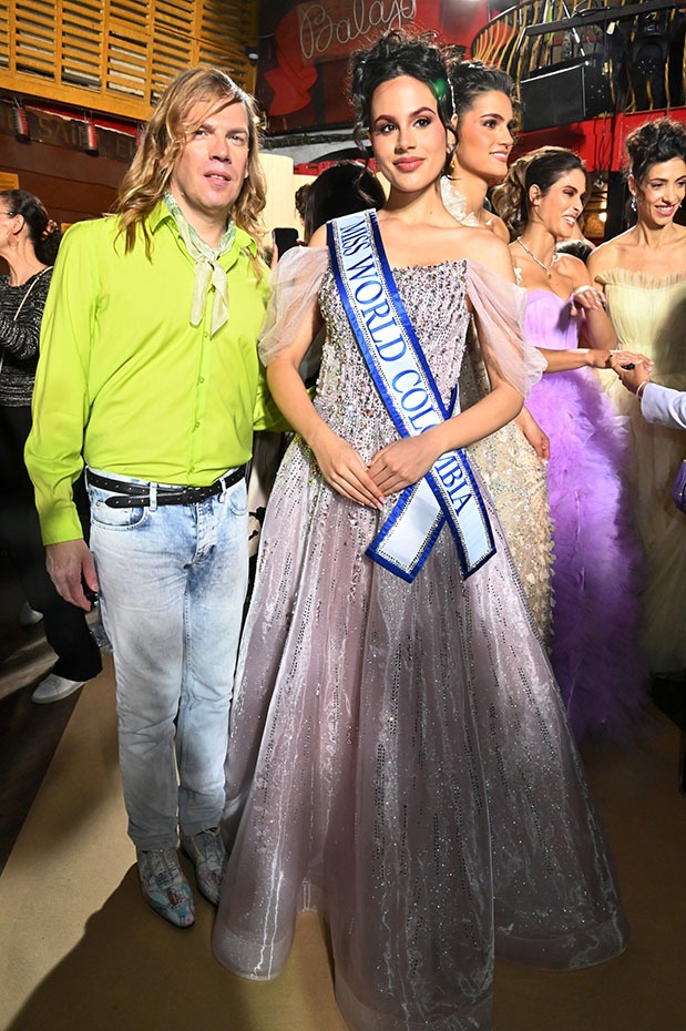 Christophe Gullarmé nous présente Miss World Colombia Andrea Romero