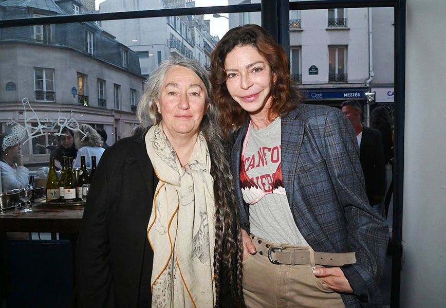 Catherine Miran et ma talentueuse consoeur Kasia. Wandycz ex de Paris Match SVP !