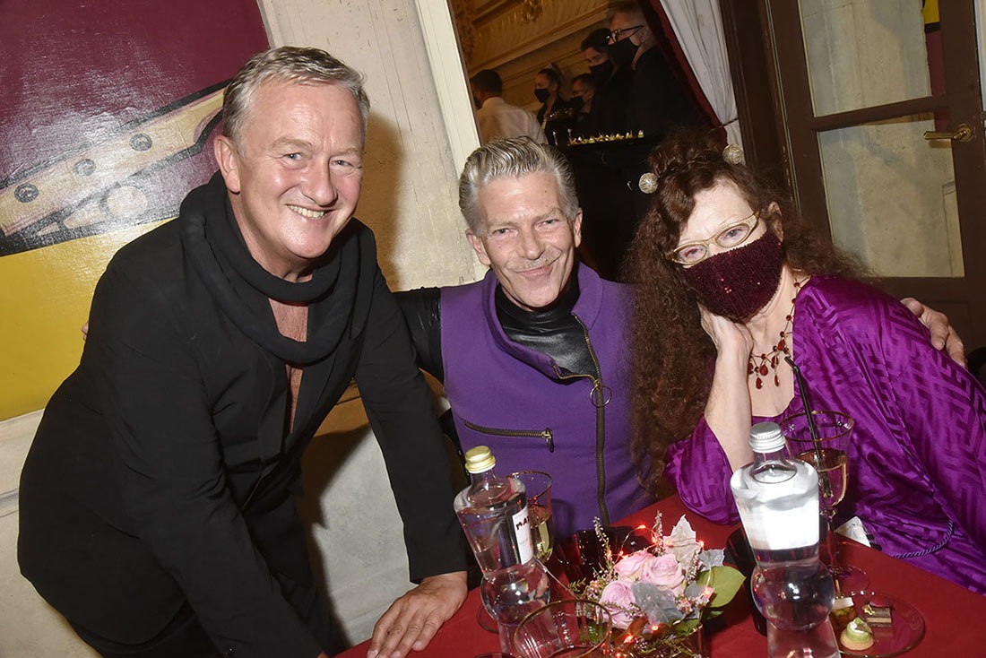 Inséparable trio les deux Oliviers Guillemin Vedrine et Michèle Rimbault