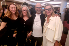 Pascal et Marylou Bodin décorateurs du Club et Karine Partouche
