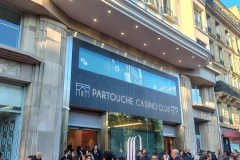 Le Club Partouche au 10 avenue de la Grande Armée