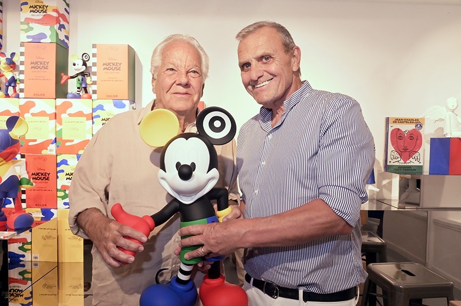 Massimo Gargia remettra un "Best d'honneur" a Mickey Mouse by Jean Charles de Castelbajac