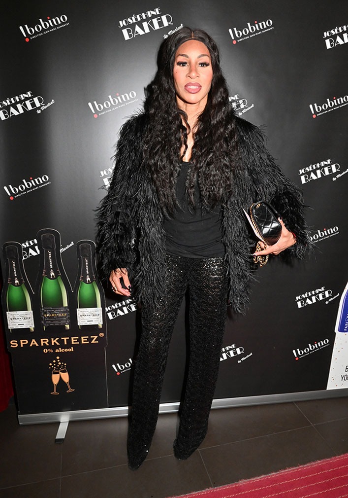 Mia Frye n'a pas voulu rater le spectacle