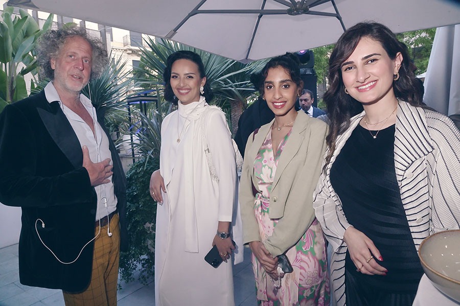 Soiree Generation 2030 du Cinema Saoudien Fabrice de Rohan Chabot avec Raghad Alsanousi, Noura Altheiaib and Sarah Alkhedheiri