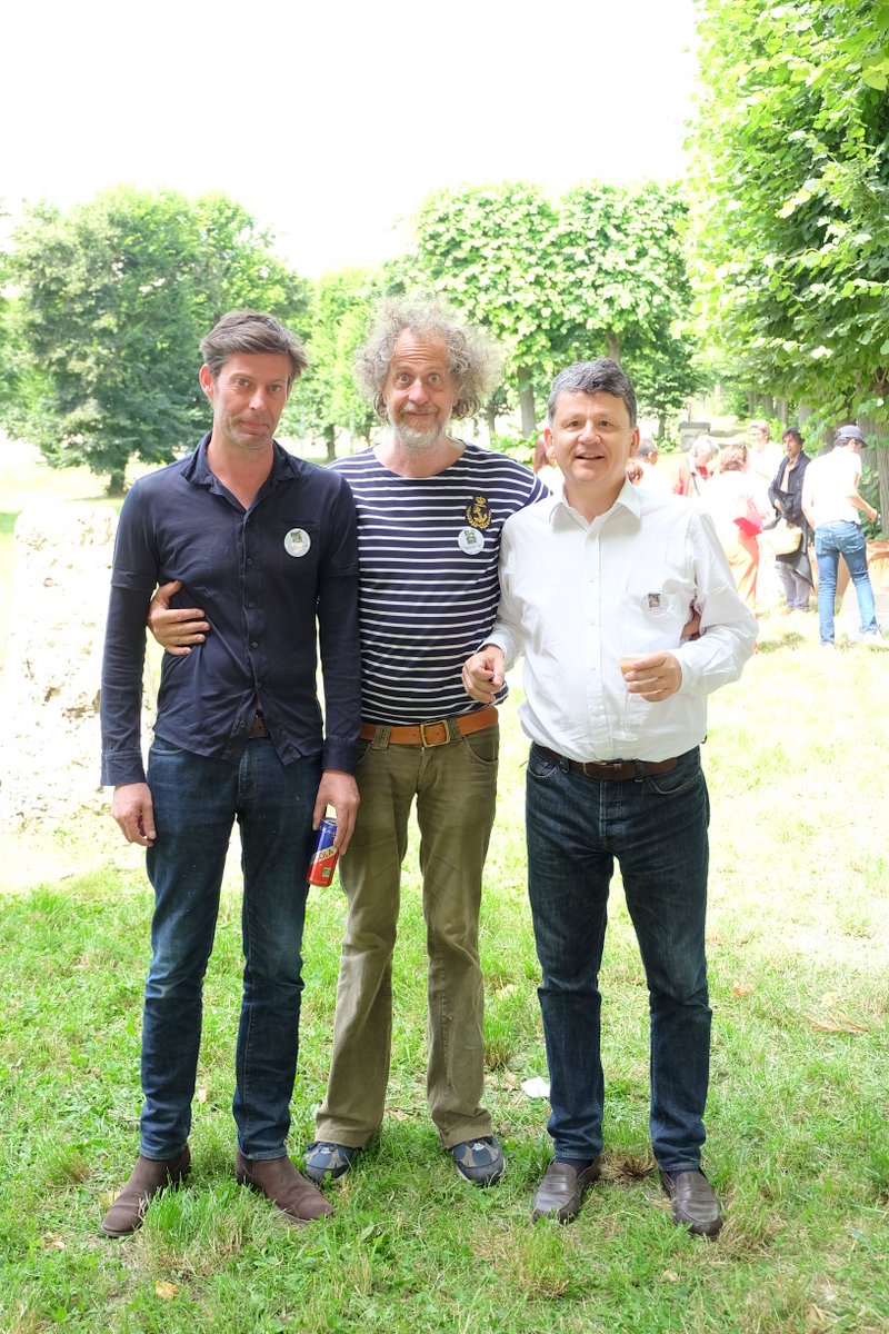 Cyrille Troubetzkoy, Fabrice de Technikart et Serge Biénabé d Art Outdoors Experience