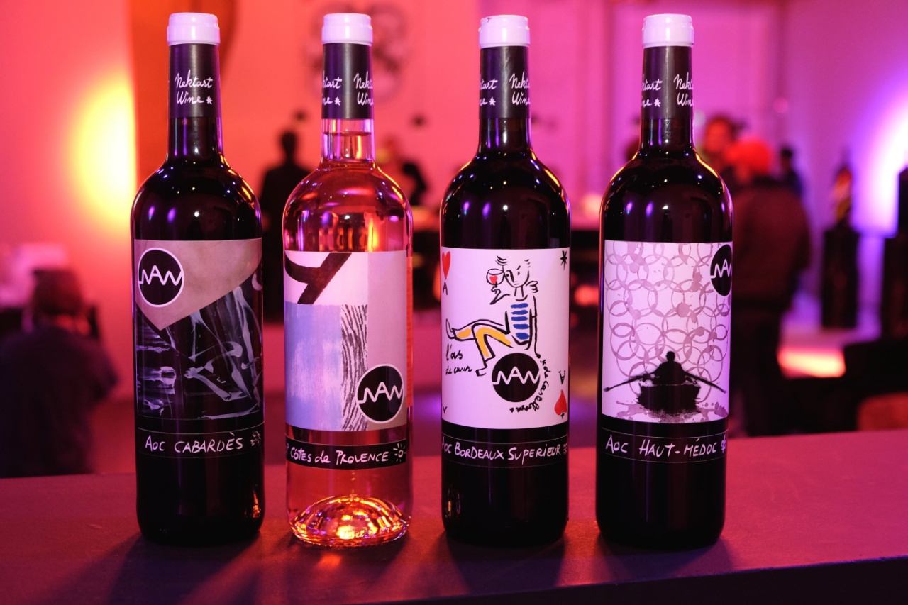 La gamme Nektart Wine et ses étiquettes originales réalisées par les street artists