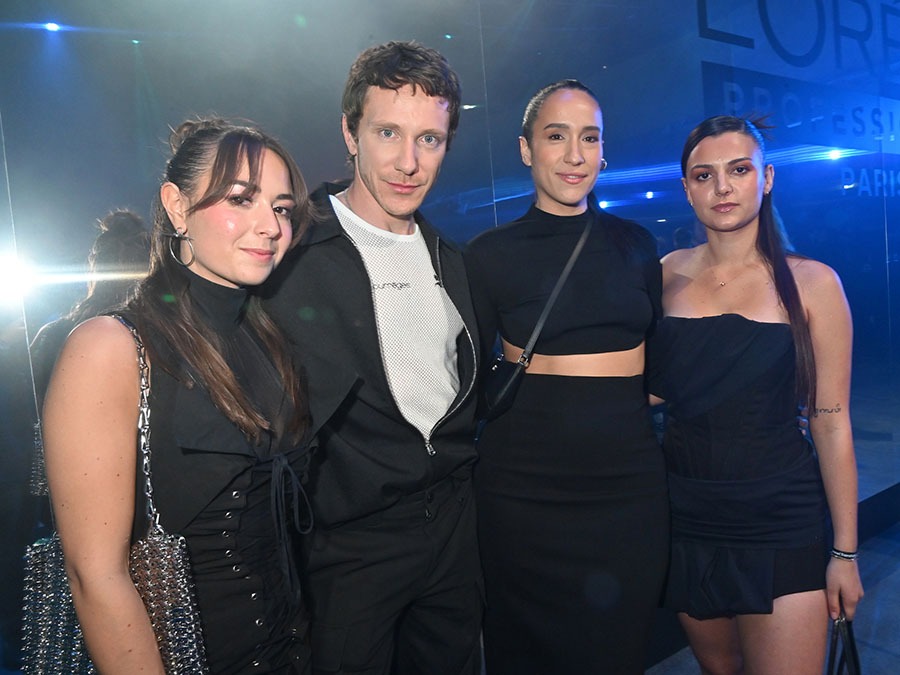 L'Eqipe de L'Oreal Professionel: Constance Hochberg,, Arnaud Fraboul,, Margaux Nardini, Jade Durand
