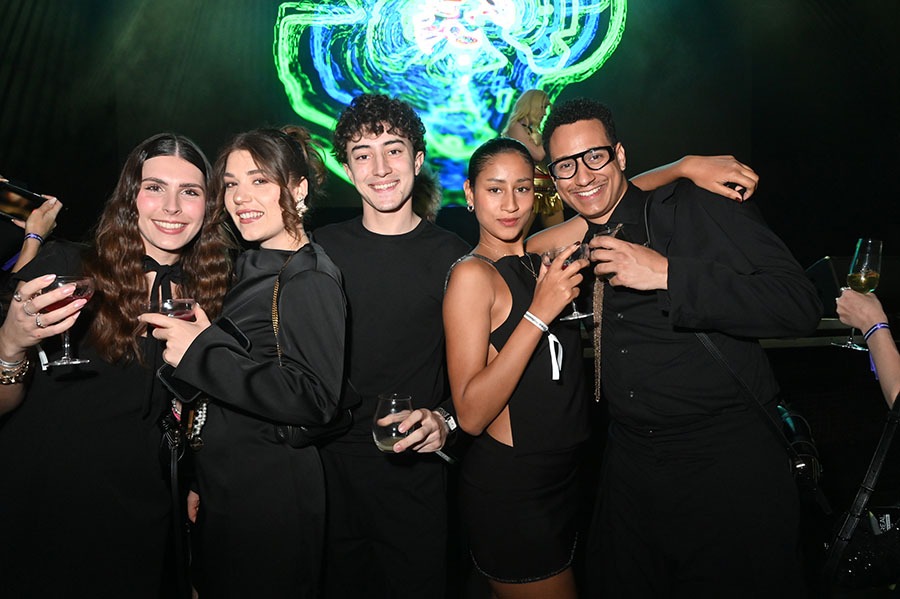 Les heureux VIP de la L'oreal Pro party