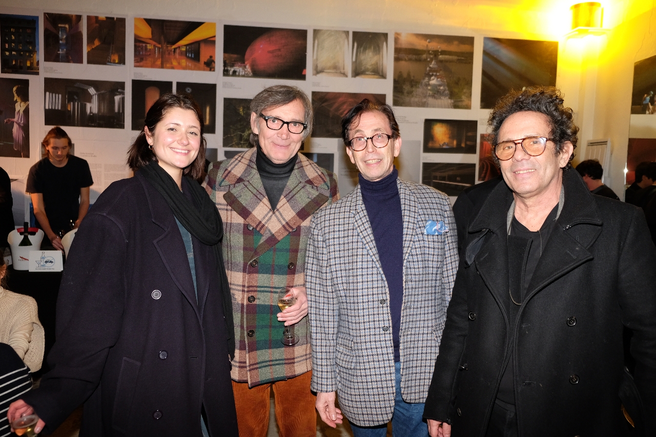 Fabrice Rebois, Natan, Gerald Cohen et une amie
