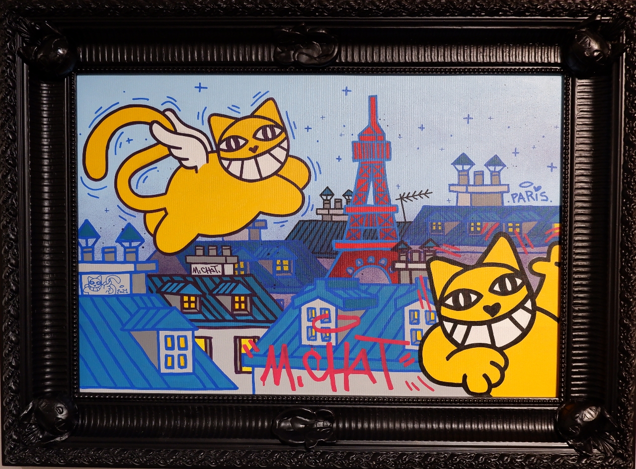 Le Chat sur les toits parisiens,  un classique