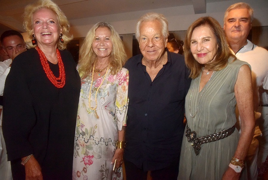 Anne De Bourbon Des Deux Siciles, Fiona Gelin, Massimo Gargia, Joyce Reuben et un squatteur !