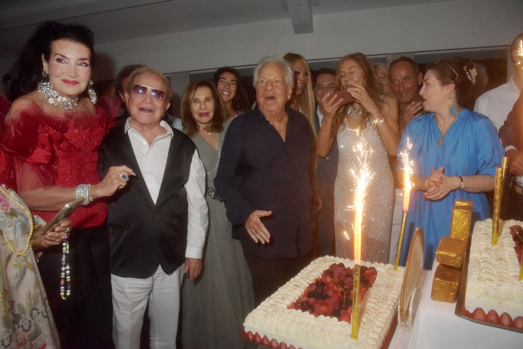 Orlando, nos princesses, Massimo les bougies et le gateau