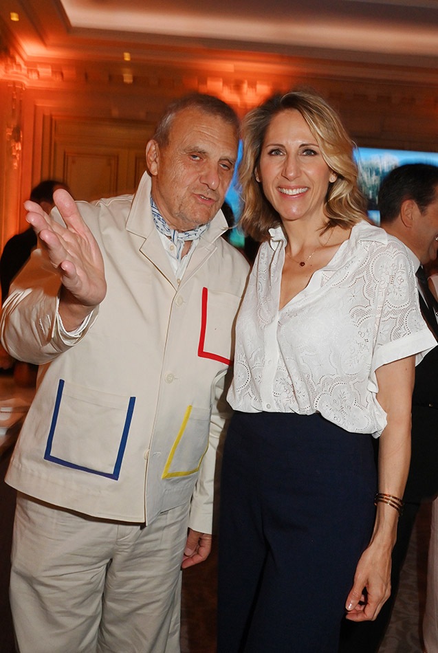 Jean Charles de Castelbajac et Maud Fontenoy : "Foc un vieux pote de presque 40 ans !!