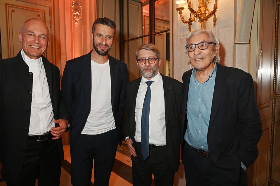 Bertrand Piccard, Tony Estanguet, Rabbi Haim Korsia and Boualem Sansal mouquetairent pour Maud Fontenoy