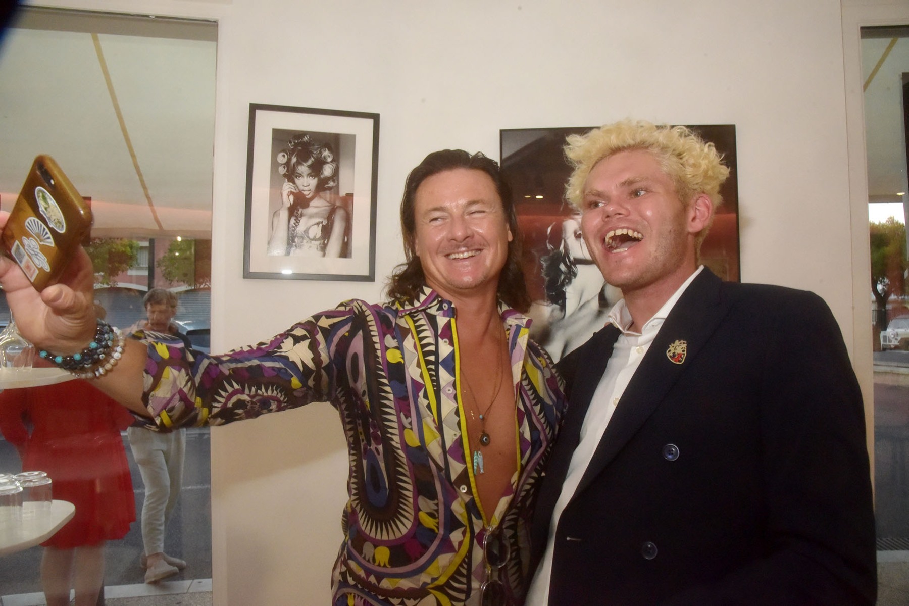 Sebastien Peiffert en mode selfie avec Max Ricker