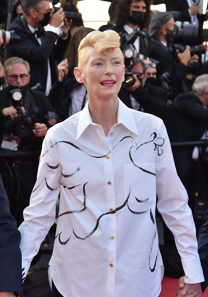 Elle a la banane Tilda Punk Swinton !!