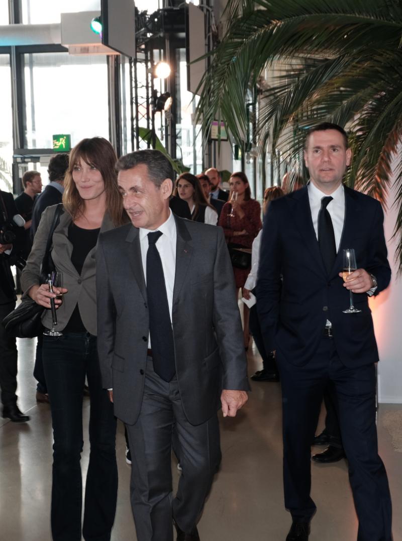 Carla Bruni, Nicolas Sarkozy et Alexandre Ricard