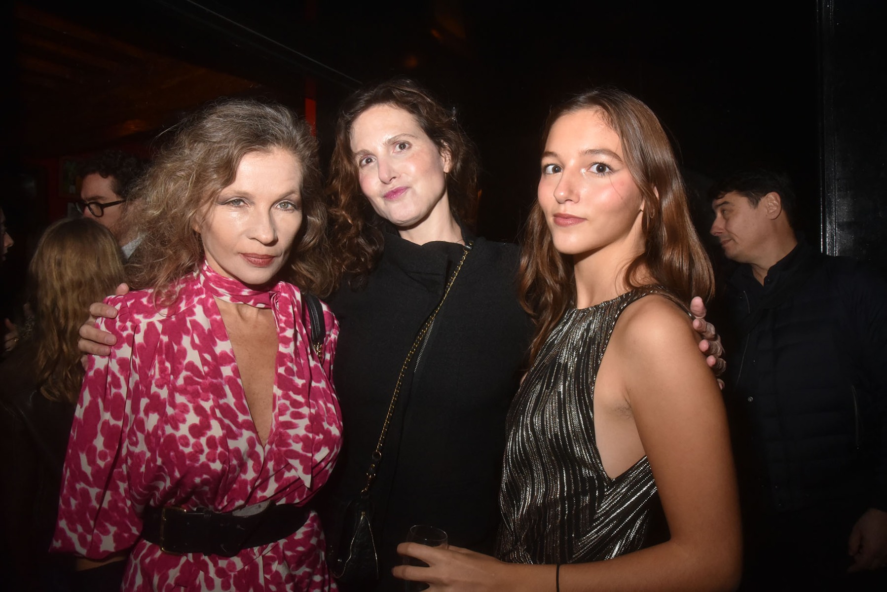 Eva Ionesco, Justine Levy sans son Patrick mais avec sa fille Suzanne Mille-Levy la next generation de Night Clubbers
