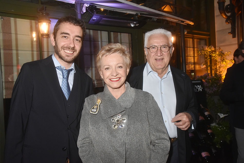 Voici les tauiers de La Closerie et Le Flore Alexandre Siljegovic, Colette Siljegovic et Miroslav Siljegovic.